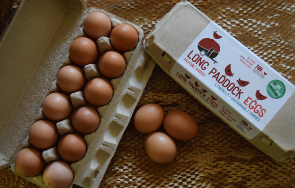 Long Paddock Eggs - 1 Dozen 700g